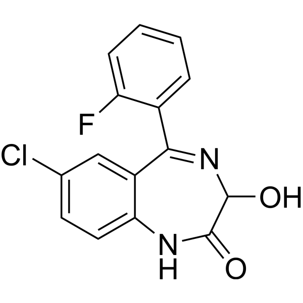 3-Hydroxy desalkylflurazepam 17617-60-6